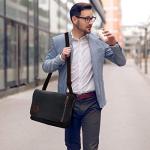 Men's Retro Black Bag