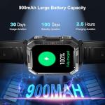 Blackview Men’s Military Smart Watch with Fitness Tracker