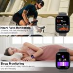 1.95" HD Smartwatch with Health & Fitness Tracking
