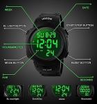 Men's Waterproof Sport Watch with LED Backlight