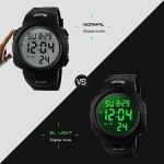 Men's Waterproof Sport Watch with LED Backlight