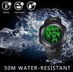 Men's Waterproof Sport Watch with LED Backlight