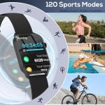 1.83" HD Smartwatch with 120 Sports Modes
