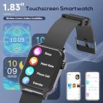 1.83" HD Smartwatch with 120 Sports Modes