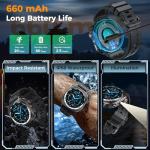 All-in-One Smartwatch for Fitness and Calls