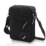 Men's Nylon Crossbody Sling Bag - Black