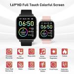 1.69" Touch Screen Fitness Smart Watch for All