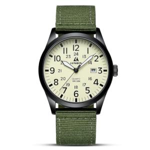 Men's Waterproof Tactical Army Watch with Date