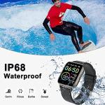 1.69" Touch Screen Fitness Smart Watch for All