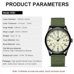 Men's Waterproof Tactical Army Watch with Date