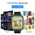 1.69" Touch Screen Fitness Smart Watch for All