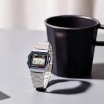 Casio Digital Men's Watch with Steel Bracelet
