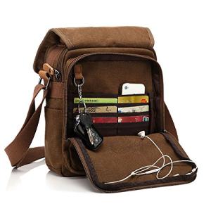 CHEREEKI Multi-Pocket Shoulder Bag for Tablets