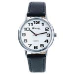 Ravel Unisex Big Number Easy Read Watch