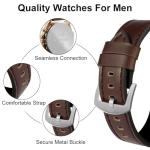 OFFCUP Men's Chronograph Leather Watch - Elegant Style
