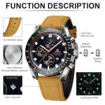 Stylish Waterproof Men's Analog Quartz Watch