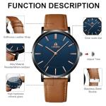 Stylish Waterproof Men's Analog Quartz Watch