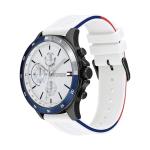 Tommy Hilfiger Men's Quartz Watch with White Band