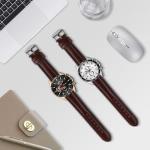 OFFCUP Men's Chronograph Leather Watch - Elegant Style