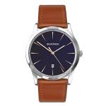 Tan Strap Analogue Classic Men's Quartz Watch