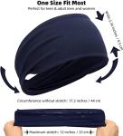 6 Pack Non-Slip Sports Headbands for Everyone