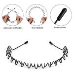 Men's Non-Slip Sports Hair Bands – 6 Pack