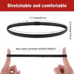 Molain 4 PCS Elastic Sports Headbands for All