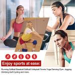 Molain 4 PCS Elastic Sports Headbands for All