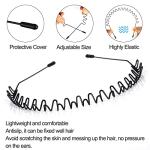 JERLITU 6-Pc Non-Slip Metal Hair Bands