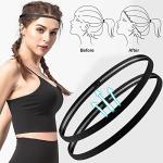 6 Pack Non-Slip Sports Headbands for Active Life