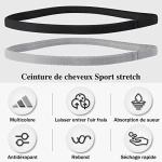 6 Pack Non-Slip Sports Headbands for Active Life