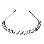 3-Pack Black Non-Slip Hair Bands for Everyone