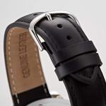 Men's Radio Controlled Talking Watch with Leather Strap