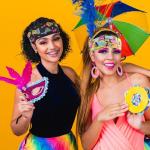 Retro Print Head Wraps - 4 Pack Hair Accessories