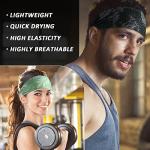 Beister 5-Pack Sports Headbands for All Activities