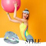 Retro Print Head Wraps - 4 Pack Hair Accessories