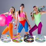 Retro Print Head Wraps - 4 Pack Hair Accessories