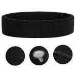 3-Pack Moisture-Wicking Sweatbands for Sports