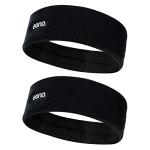 Eono Unisex Sweat-Absorbing Sports Headband 2-Pack