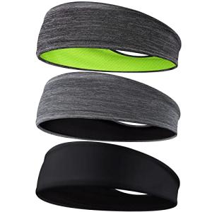 EasYoung 3-Pack Breathable Men's Sport Headbands