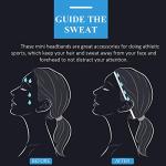 Non-Slip Elastic Sports Headbands - 4 Pack