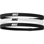 NIKE Men's Black and White Headband - One Size