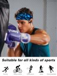 Men's Sweat-Resistant Headbands for Sports - 5 Pack