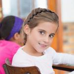 2-Pack Black Zig Zag Non-Slip Headbands