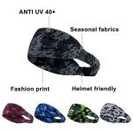 Men's Sweat-Resistant Headbands for Sports - 5 Pack