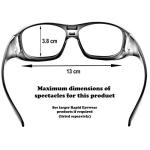 Polarised Over Glasses Sunglasses for Prescription Wearers