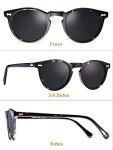 CARFIA Polarised Vintage Sunglasses for Men