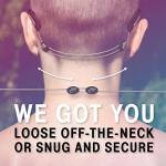 Gunmetal Gray Adjustable Eyewear Retainer Strap