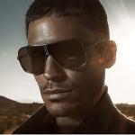 Retro Oversized 80s Pilot Sunglasses for Men