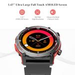 Military Smartwatch with Fitness Tracking & Calls